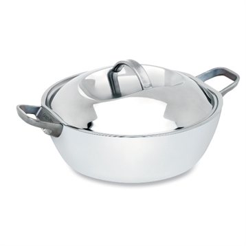 Poêles, poêlons et sauteuses : Sauteuse Dubai white 24 cm avec couvercle